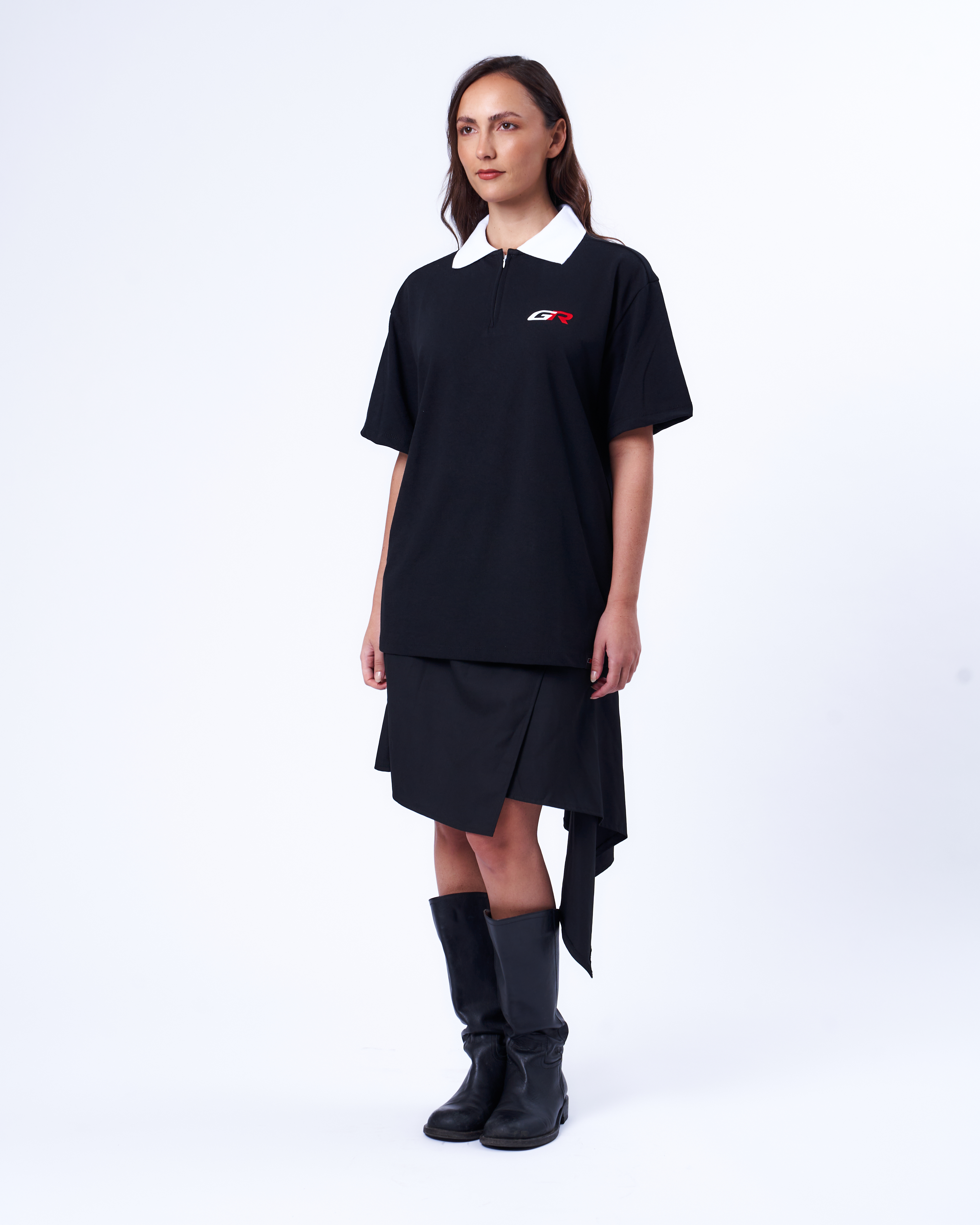 REMERA POLO OVERSIZE image number null
