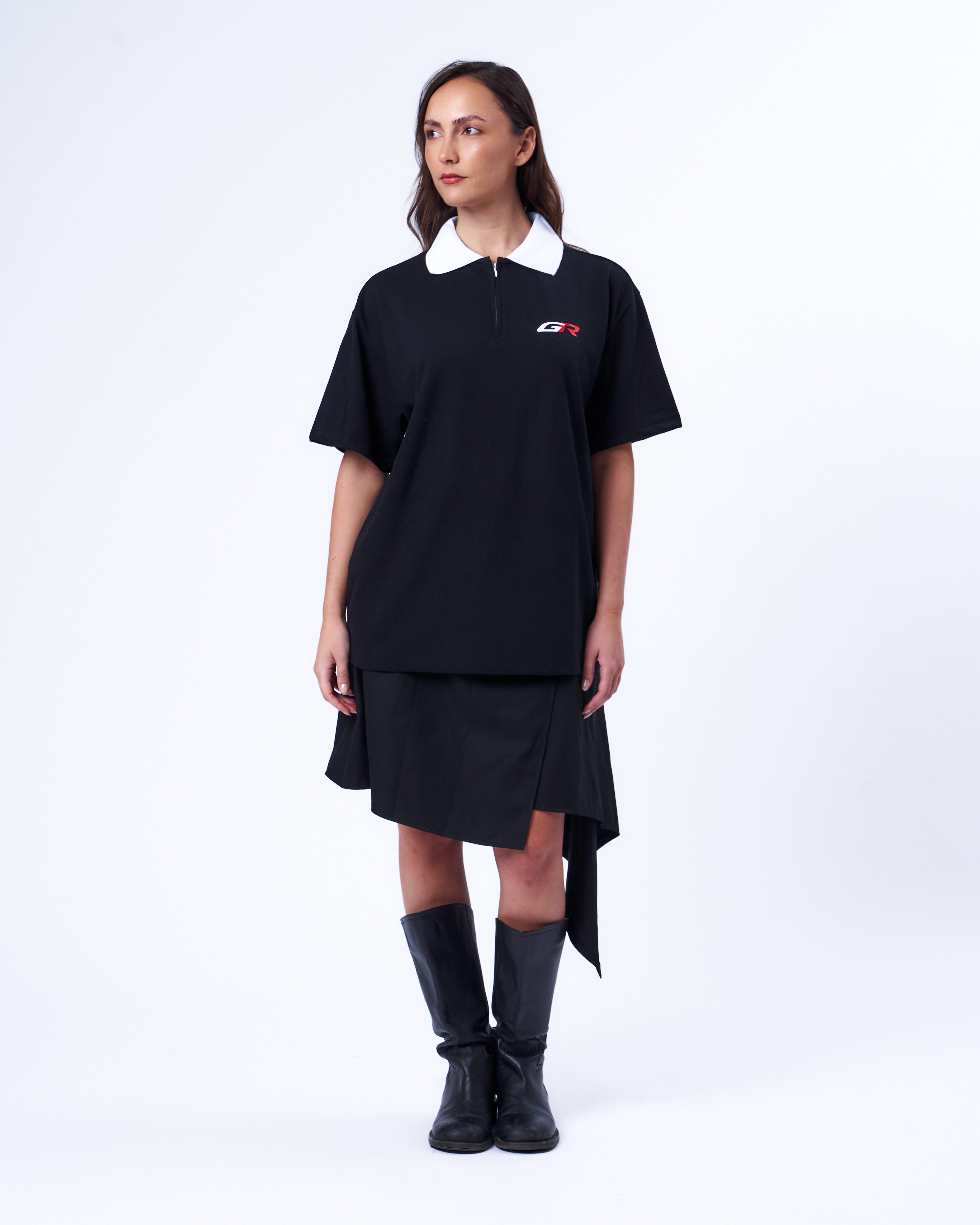 REMERA POLO OVERSIZE image number null