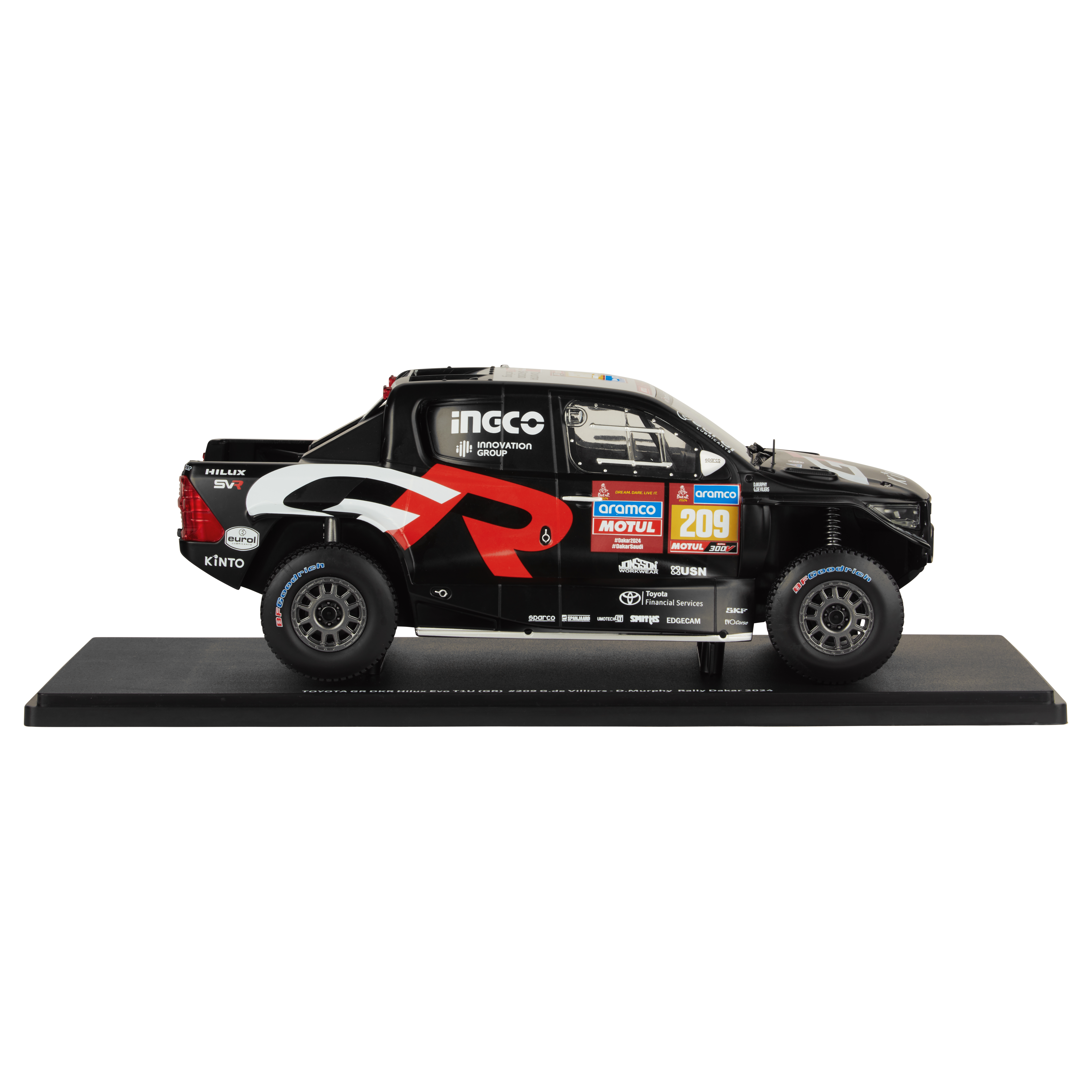 HILUX DAKAR A ESCALA NEGRA (EVO), , large image number null