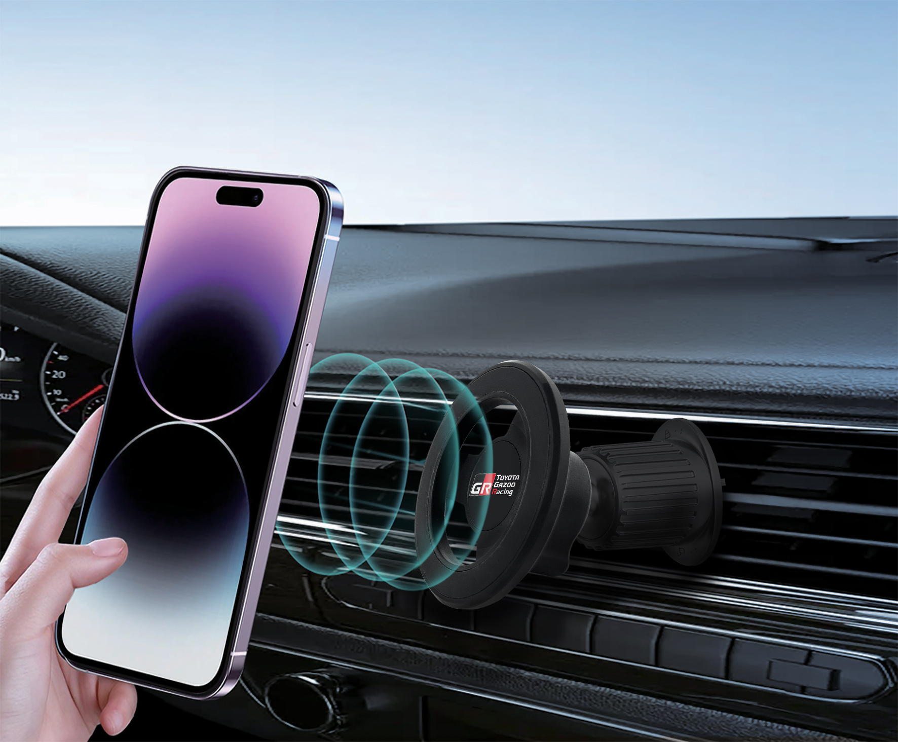 SOPORTE CELULAR MAGNETICO, , large image number null